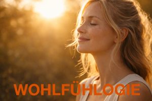 Frau im warmen Sonnenlicht mit geschlossenen Augen – Symbol für Embodiment und inneres Wohlbefinden