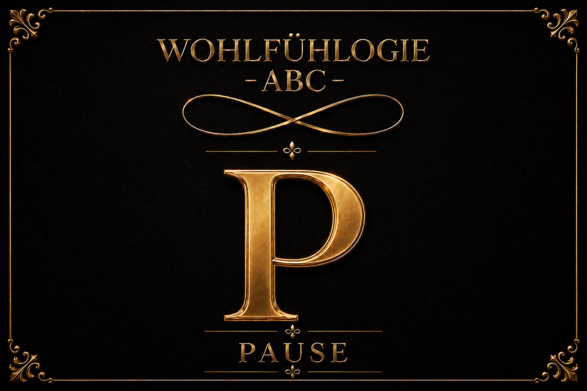 WOHLFÜHLOGIE ABC P wie Pause – bewusstes Innehalten und kleine Auszeiten für mehr Wohlbefinden