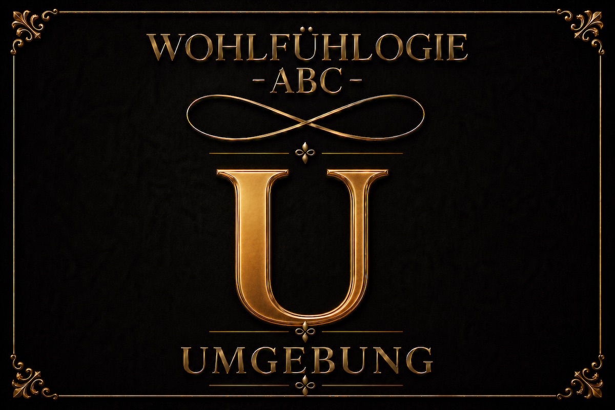 Weg führt durch eine weite Landschaft und symbolisiert Umgebung, Heimatgefühl, Lebensweg und die Suche nach einem Ort des Wohlbefindens.