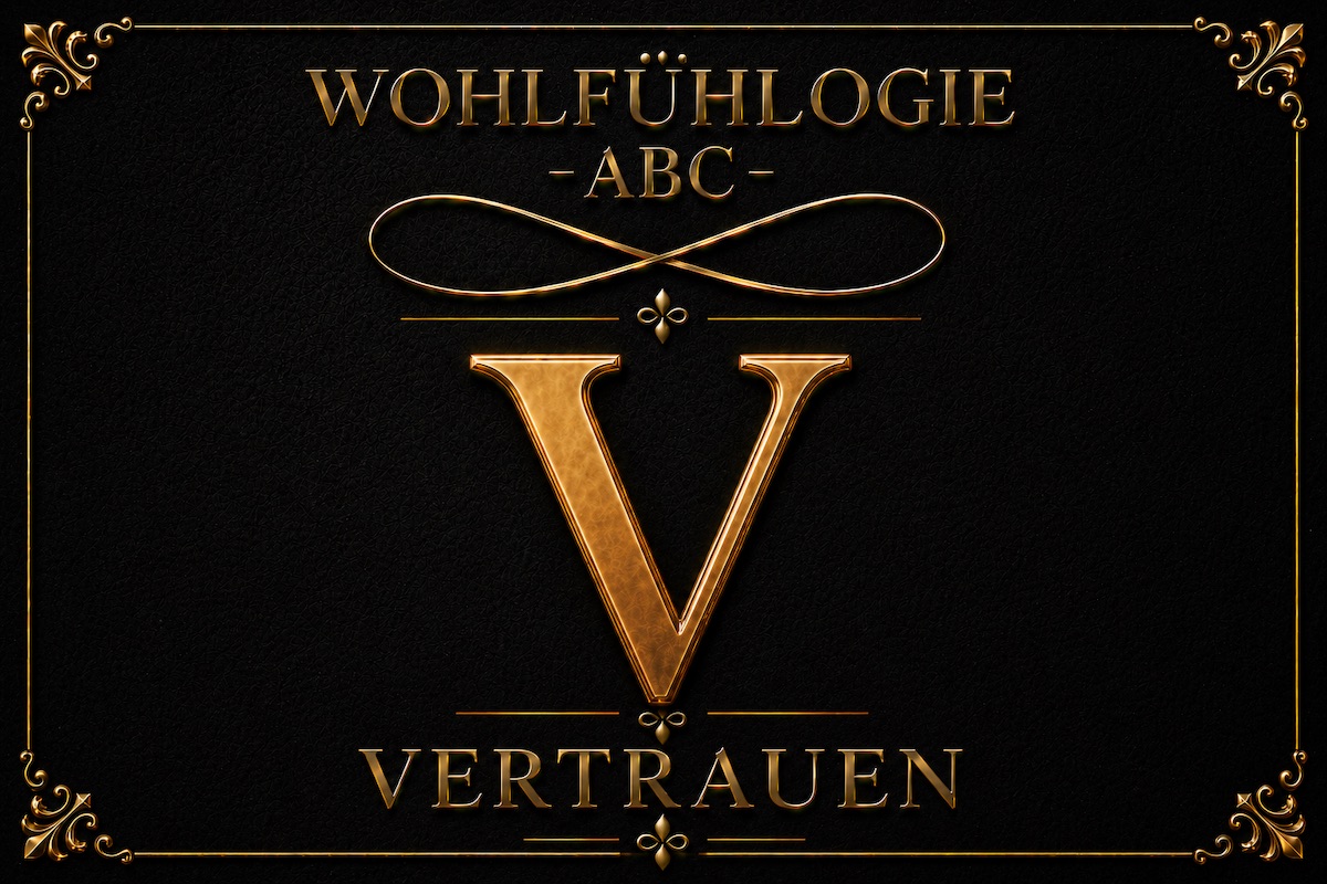 Vertrauen stärken: Symbolbild für innere Sicherheit, Selbstvertrauen und die Verbindung zu den eigenen Werten im Wohlfühlogie-ABC.